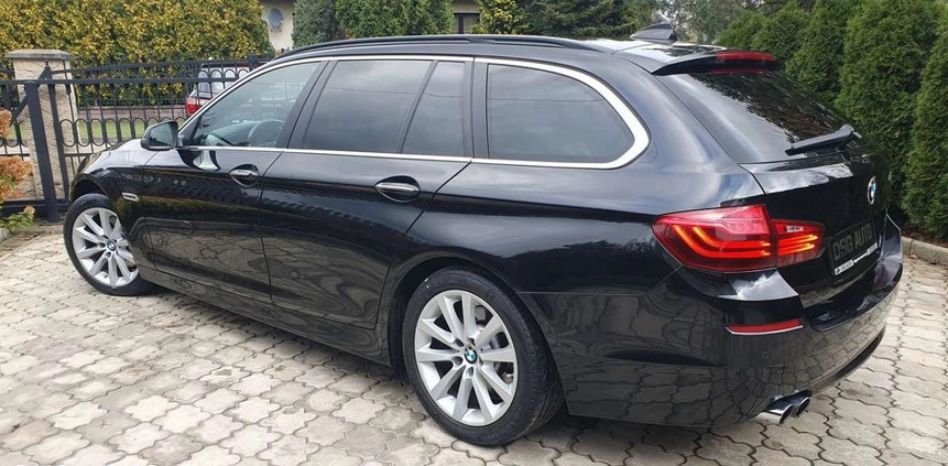 BMW Seria 5 cena 65800 przebieg: 220000, rok produkcji 2015 z Ryglice małe 631